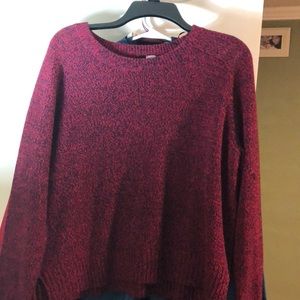 H&M Burgundy knit-sweater
